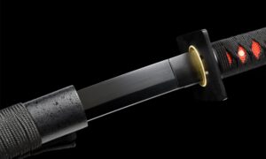 Katana Con Lama Nera
